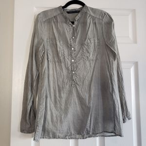 Zara button-down tunic